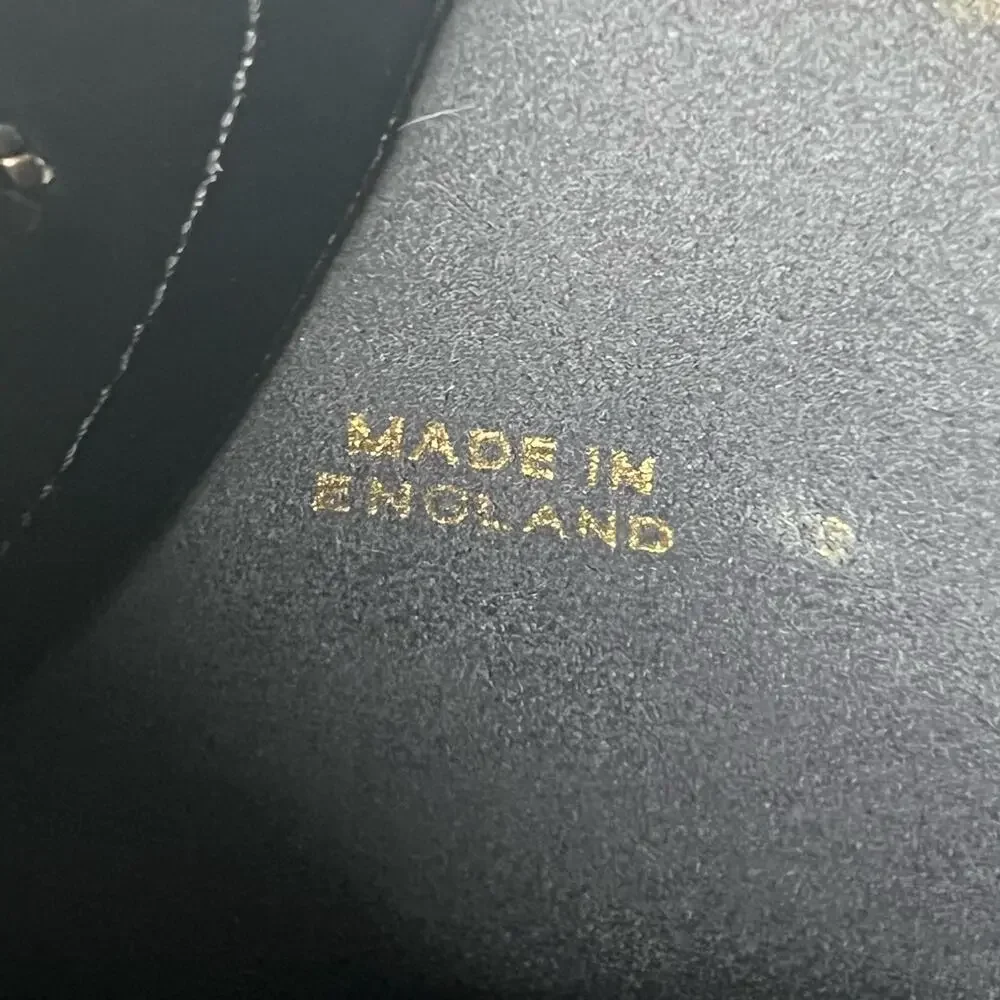 Original Gripfast Black Cap 6 Eye Steel Toe Leather Combat Boots Size 3.5 UK - Picture 8 of 14